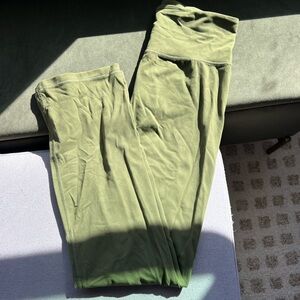 Athleta Olive Green High-Rise Leggings